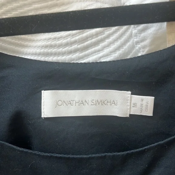 Jonathan Simkhai Joy Puff Sleeve Top - Picture 4 of 9